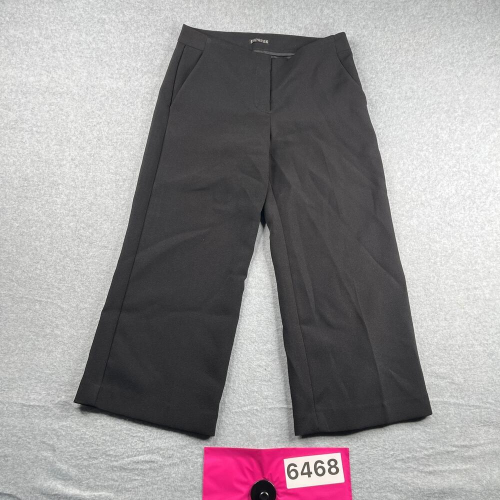 Express Wide Crop Pants Size 2R Casual Office